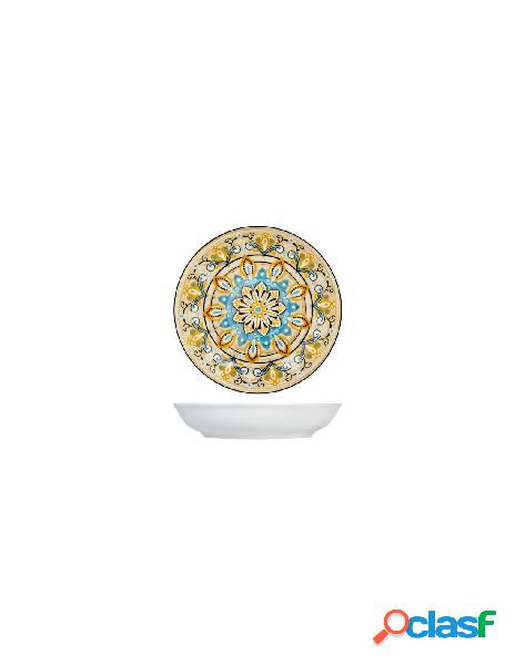 Cpo - piatto fondo cpo 9646802 jaipur giallo multicolor