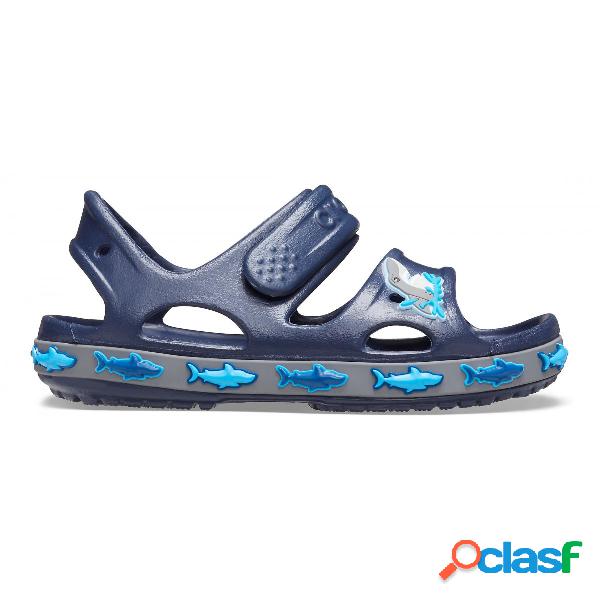 Crocs fun lab shark band sandal k