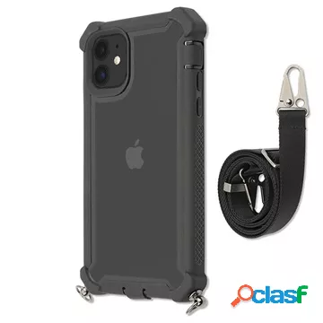 Custodia 4smarts Downtown Sling per iPhone 11 con cinturino