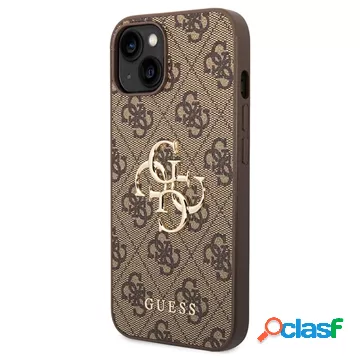 Custodia Ibrida Guess 4G con Logo in Metallo Grande per