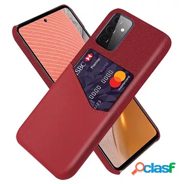 Custodia KSQ per Samsung Galaxy A72 5G con tasca per schede