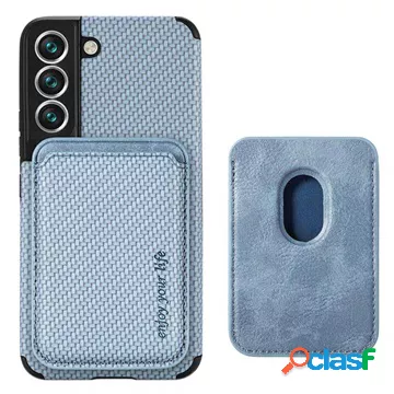 Custodia Magnetica Samsung Galaxy S22 5G con Porta Carte -