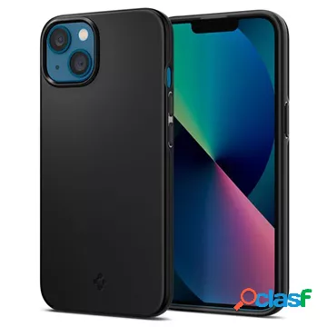 Custodia ibrida Spigen Thin Fit per iPhone 13 - nera