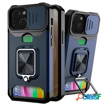 Custodia ibrida multifunzione 4 in 1 per iPhone 13 Mini -
