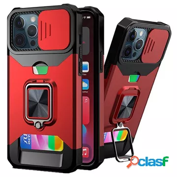 Custodia ibrida multifunzione 4 in 1 per iPhone 13 Pro Max -