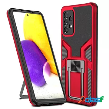Custodia ibrida per Samsung Galaxy A72 5G con cavalletto in