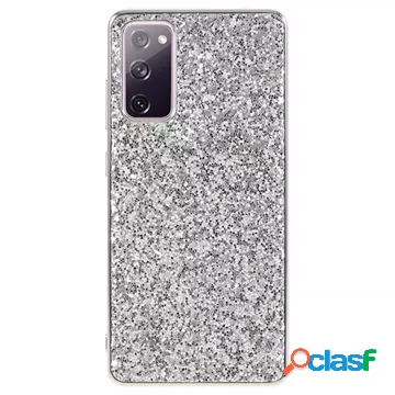 Custodia ibrida per Samsung Galaxy S20 FE serie Glitter -