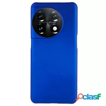 Custodia in Plastica Gommata per OnePlus 11 - Blu