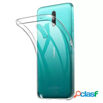Custodia in TPU antiscivolo per Nokia 2.3 - Trasparente