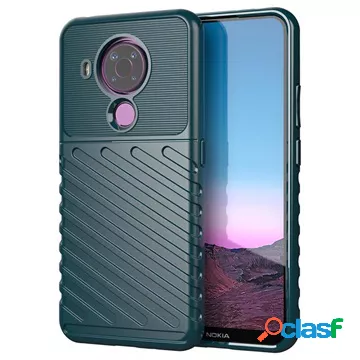Custodia in TPU per Nokia 5.4 serie Thunder - verde