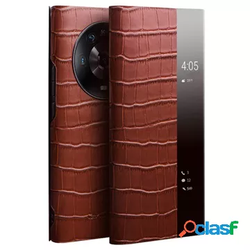 Custodia in pelle Qialino Smart View Honor Magic4 Flip -