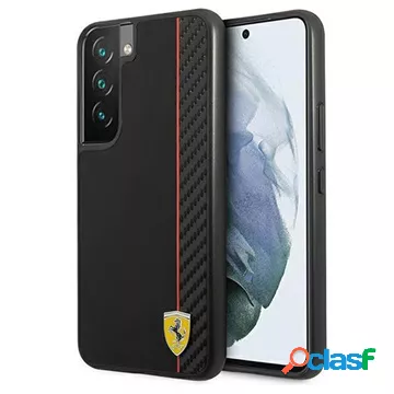 Custodia per Samsung Galaxy S22+ 5G Ferrari On Track Carbon