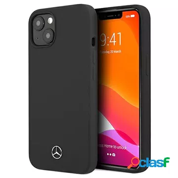 Custodia per iPhone 13 della linea in silicone Mercedes-Benz