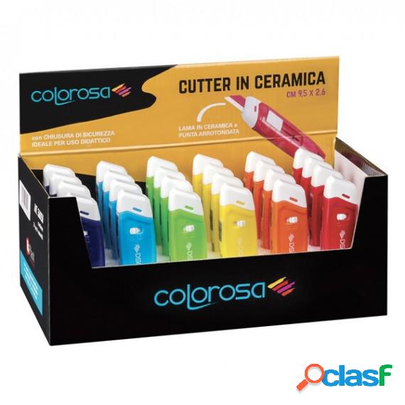 Cutter Colorosa - lama in ceramica - colori assortiti -