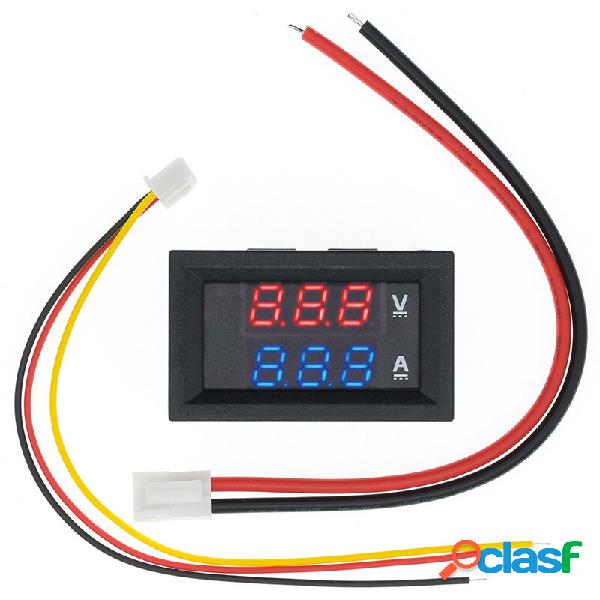 DC0-100V 10A 50A 100A Voltmetro digitale Amperometro DC LED