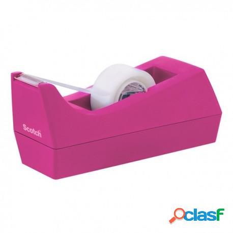 DISPENSER C-38 Fucsia + 1 RT Scotch Magic 810 19mmx8,89mt