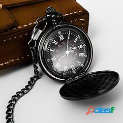 Da uomo Orologio da taschino Orologi con incisioni Acciaio