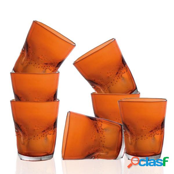 Dalì Bicchiere Acqua Arancio 35 cl Set 6 Pz