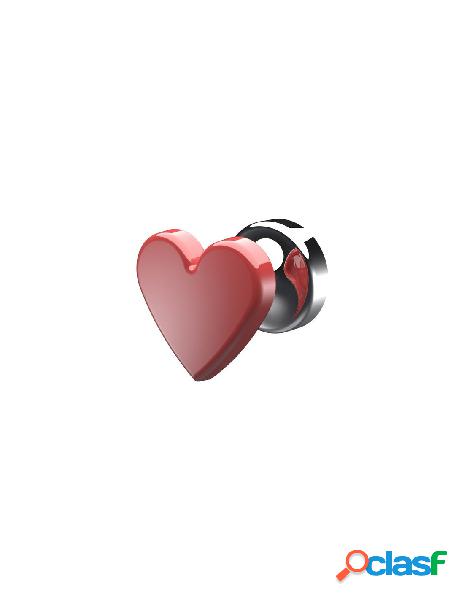 De longhi - appendino de longhi cuore rosso e cromo