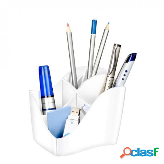 Desktop organizer Ellypse extra strong - bianco - 118x89