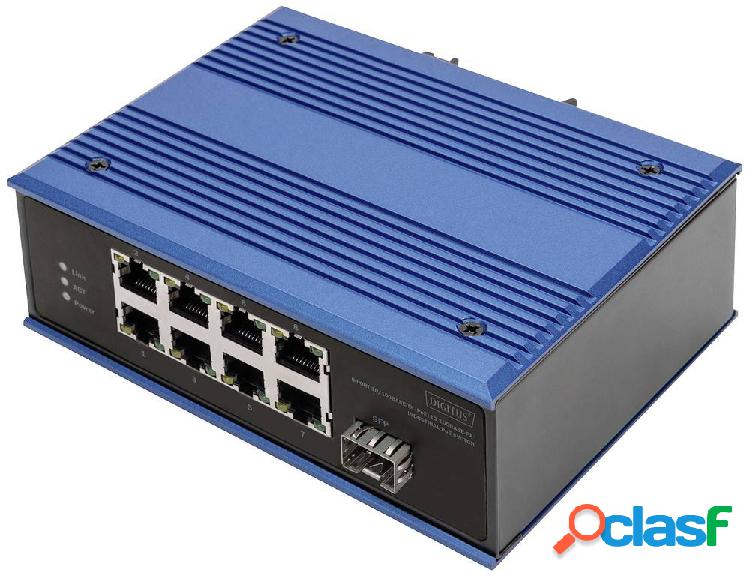 Digitus DN-651133 Switch ethernet industriale 8+1 porte 10 /