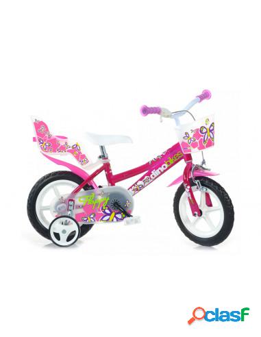 Dino Bikes - Bici 12" Girl Gomma Piena 1 Freno