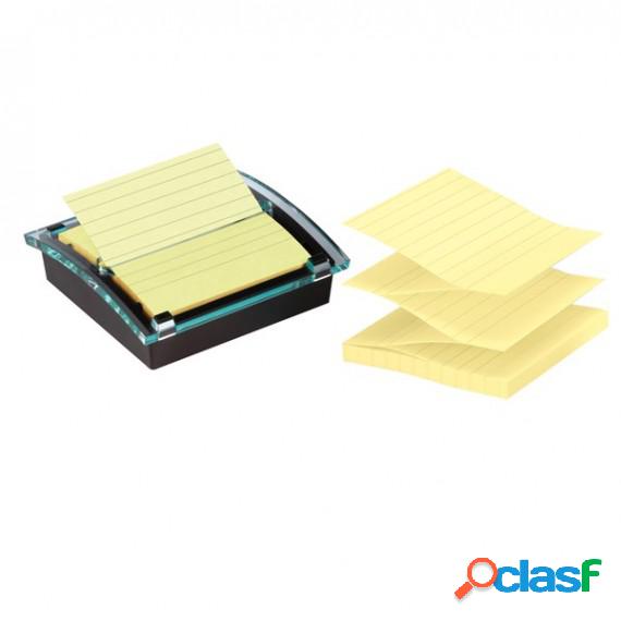 Dispenser Post it Super Sticky - DS440-SSCYL - a righe - 101