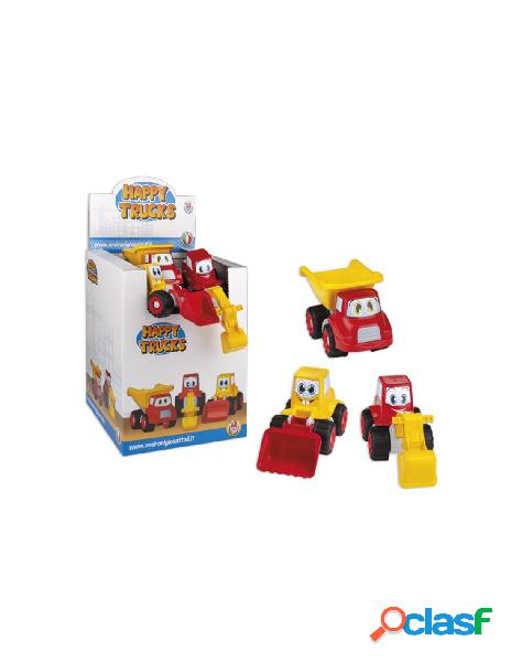 Display 12 happy trucks assortiti - cm.38,5x37x50 (display)