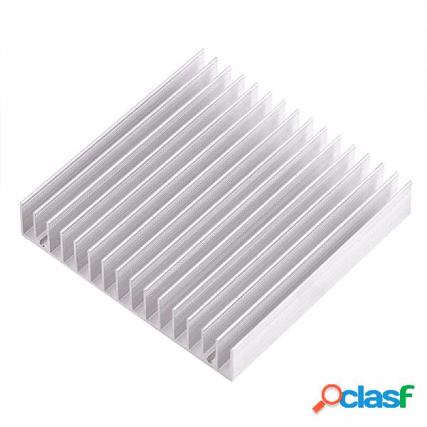 Dissipatore di calore in alluminio 100 * 100 * 18 mm MOS