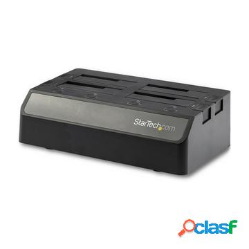 Docking station per 4 hdd/ssd sata da 2,5/3,5" - dock usb