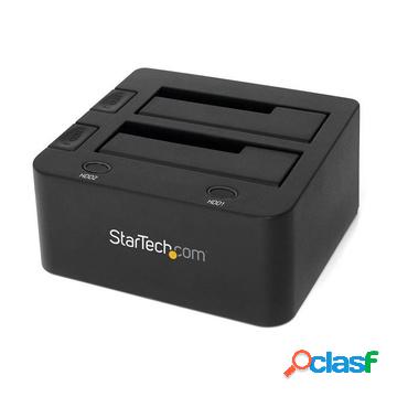 Docking station usb 3.0 per doppio hard disk ssd / sata da