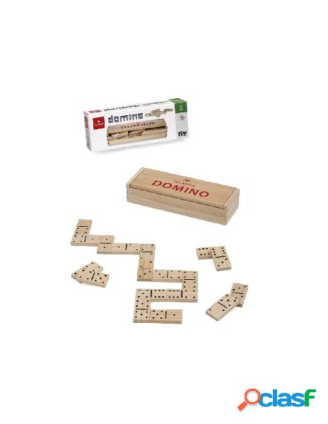 Domino in legno con scatola
