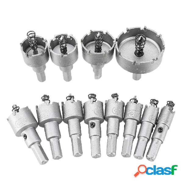 Drillpro 12pcs 15mm-50mm Hole Saw Tooth Kit Drill Cutter