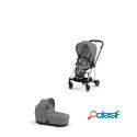 Duo Cybex Mios 3 Telaio Chrome Black Soho Grey