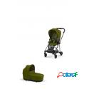 Duo Cybex Mios 3 Telaio Matt Black Khaki Green