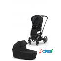 Duo Cybex Priam 4 Telaio Chrome Black Deep Black