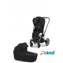 Duo Cybex Priam 4 Telaio Chrome Brown Deep Black