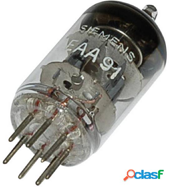 EAA/EB 91 = 6 AL 5 Valvola termoionica Doppio diodo 420 V 9