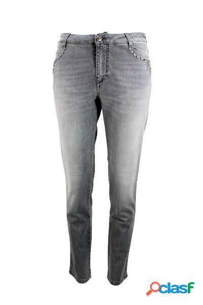 ERMANNO SCERVINO JEANS DONNA D377P300APIBN93901 COTONE