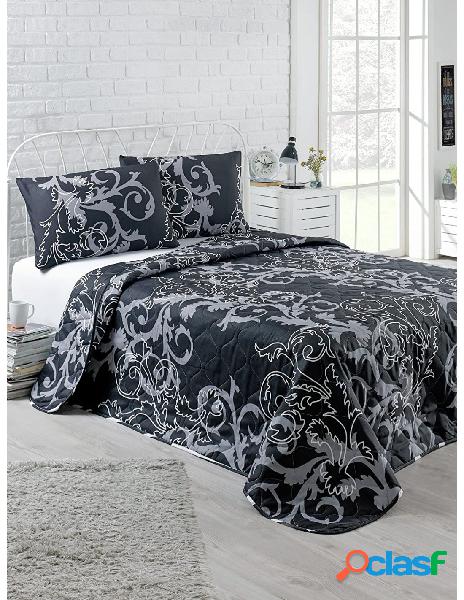 Eponj home - eponj home copriletto trapuntato mare black