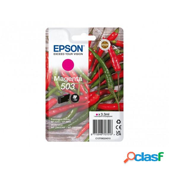Epson T503 Magenta C13T09Q34010 Cartuccia Originale Per