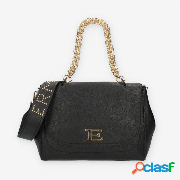 Ermanno Scervino Small Flap Eba Borsa a spalla nera