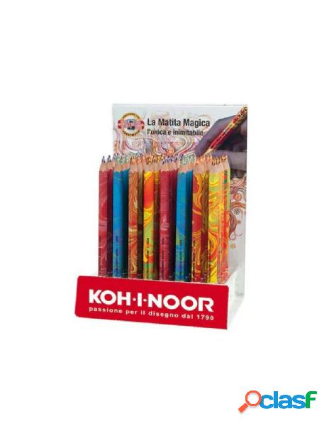 Espositore 40 matite esagonali jumbo multicolor