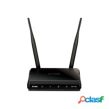 Estensore di Portata Senza Fili N D-Link DAP-1360 - Nero