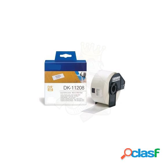 Etichette Dk11208 38Mmx90Mm Compatibili Bianche Rotolo Da