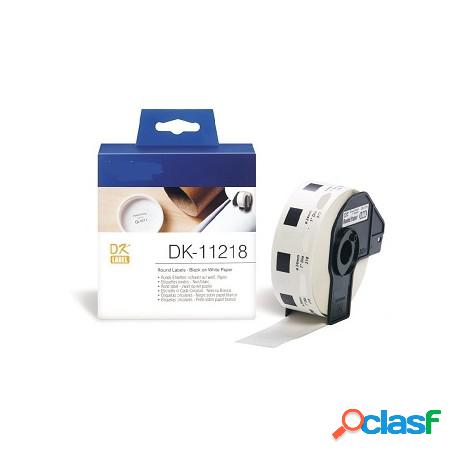 Etichette Dk11218 24Mm Compatibili Bianche Rotolo Da 1000 Pz