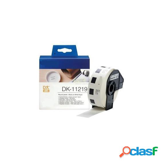Etichette Dk11219 12Mm Compatibili Bianche Rotolo Da 1200 Pz