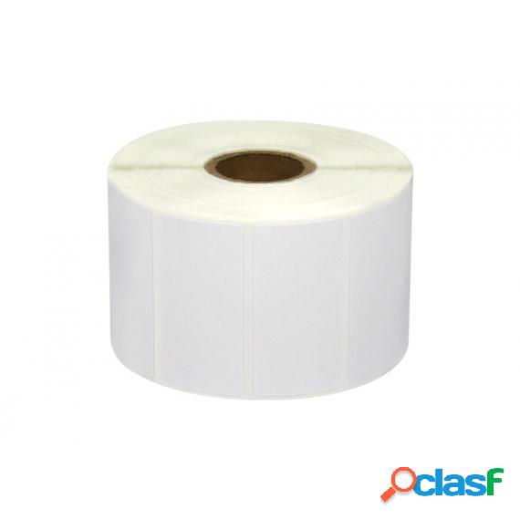 Etichette Zebra 50X25Mm Bianche 1300Pz Termiche Compatibili