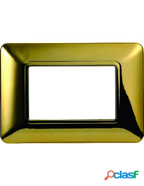 Ettroit - ettroit placca plastica serie solar 3p colore oro