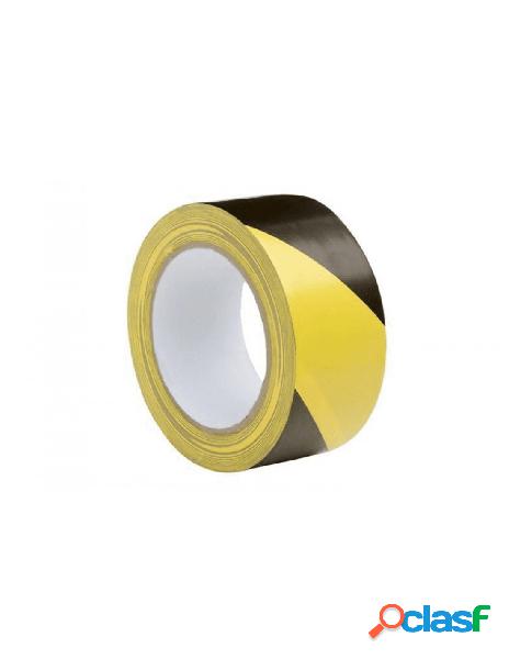 Eurocel - nastro adesivo giallo/nero 50x66
